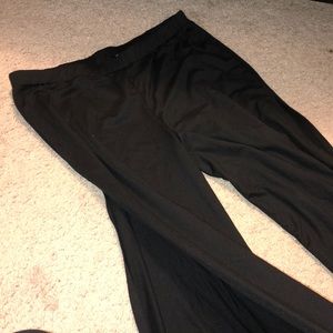 Fashion nova pants with high leg slits up sides
